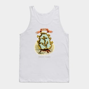 1876 Rhode Island Coat of Arms Tank Top